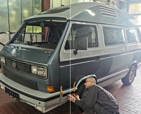 VW T3 Dehler Profi - Oldtimer Restaurierung | Hahnel Automobile